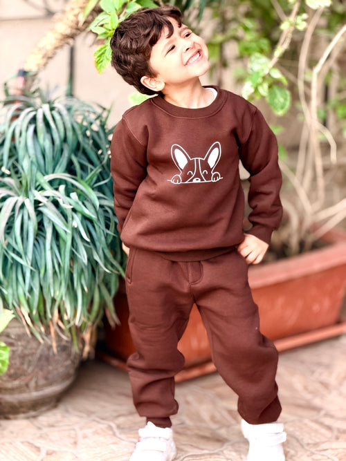 Brown oversized Suit