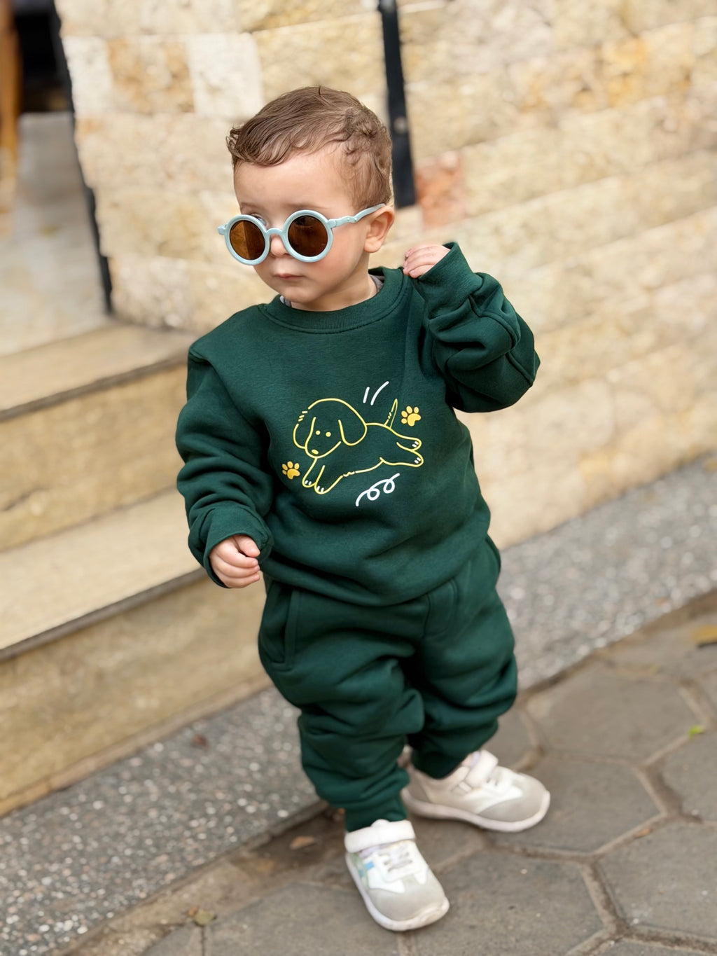 Green oversized Suit