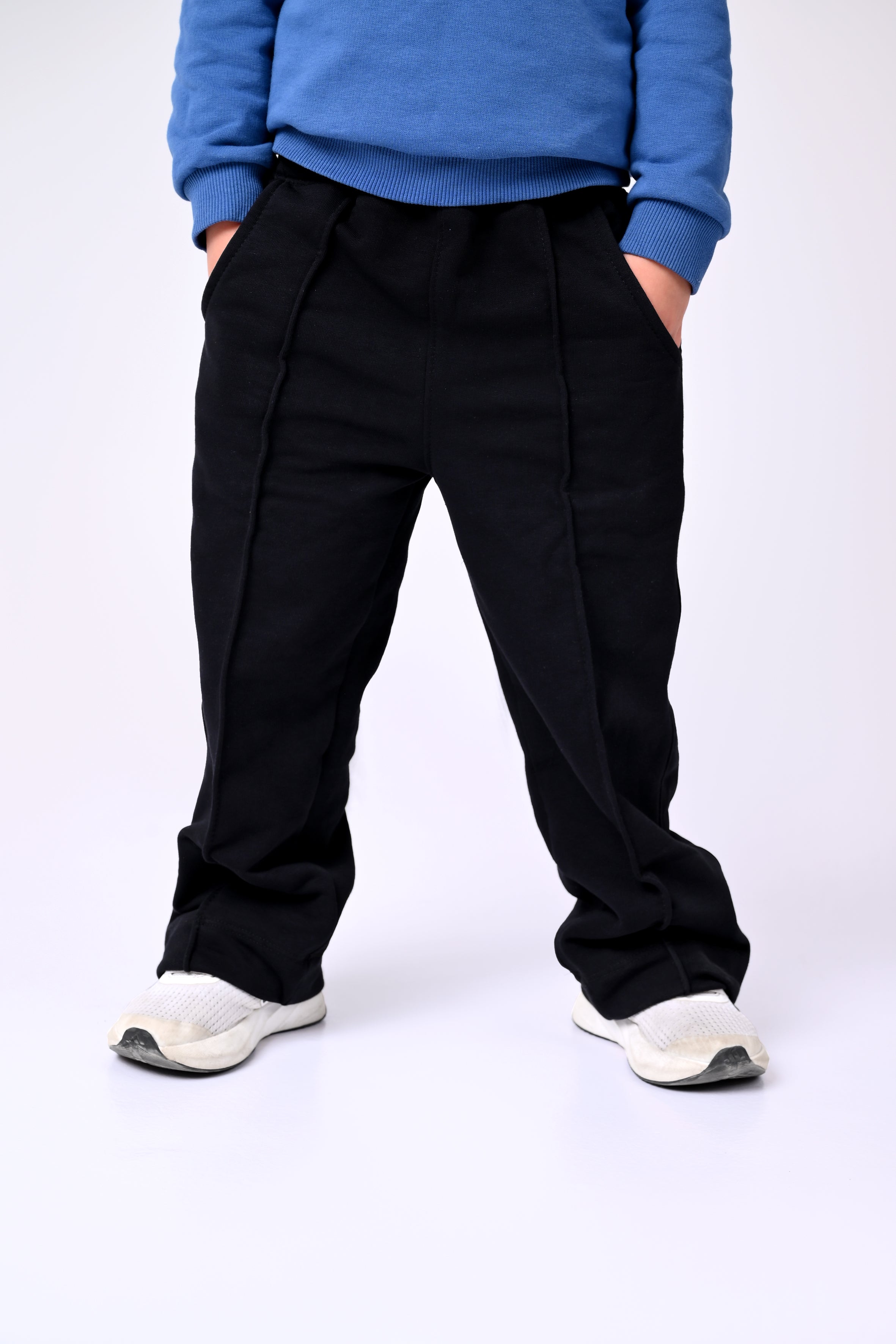 Black Wide Leg Sweatpants