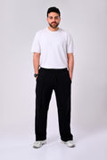 Black Wide Leg Sweatpants