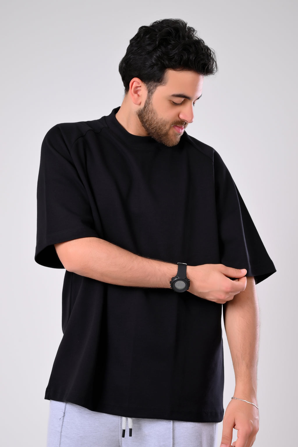 Black Oversized T-Shirt