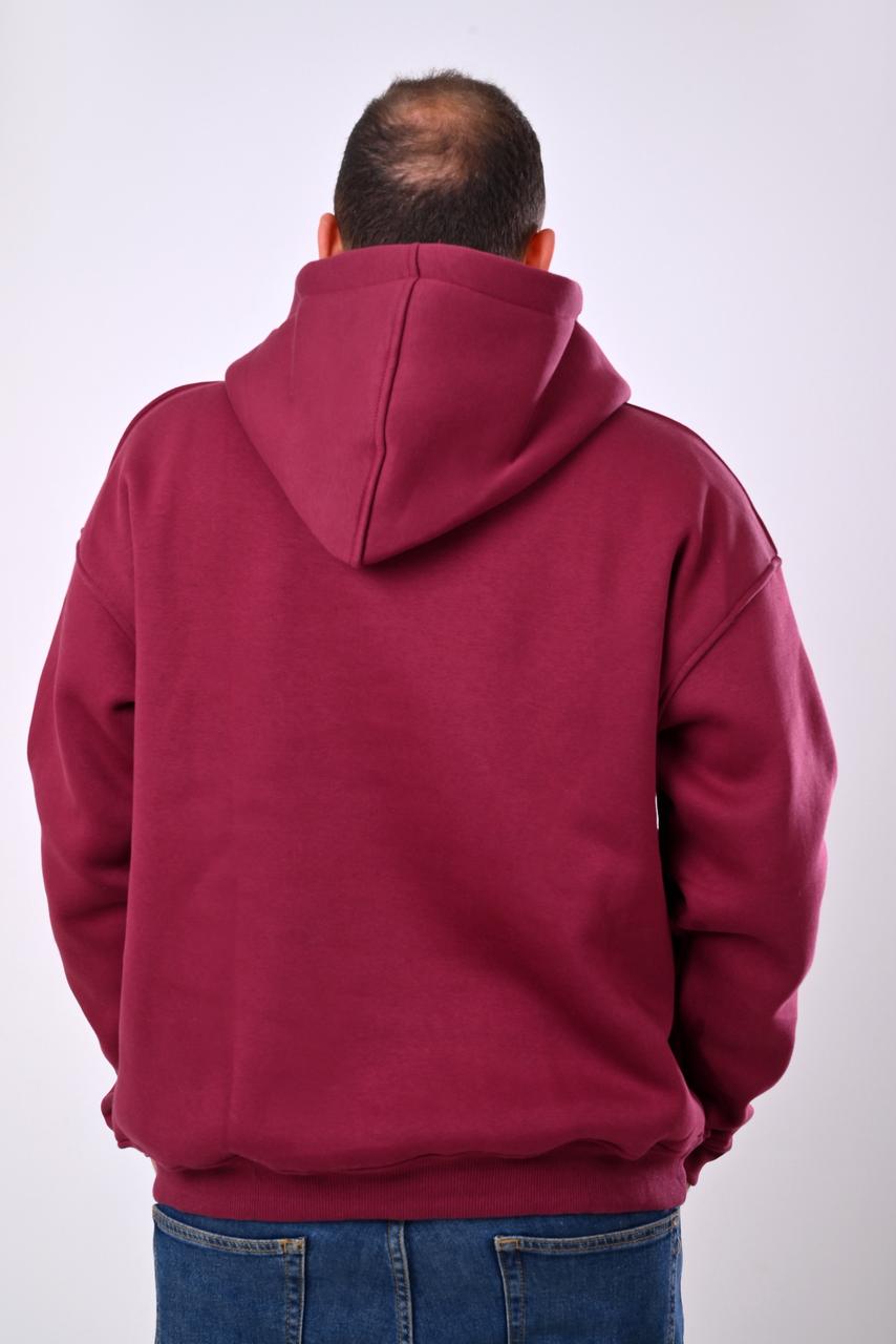 Oversize Hoodie Burgundy
