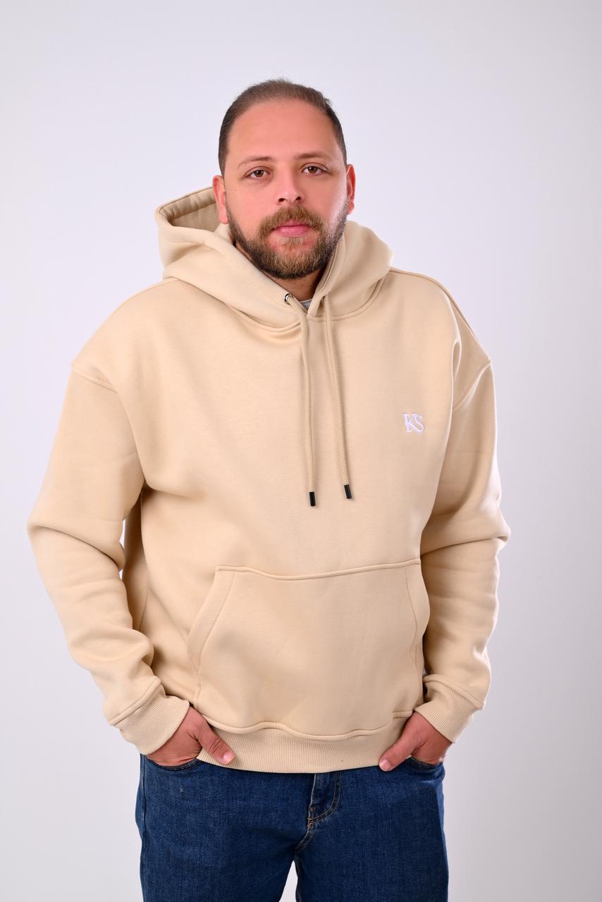Oversize Hoodie Beige
