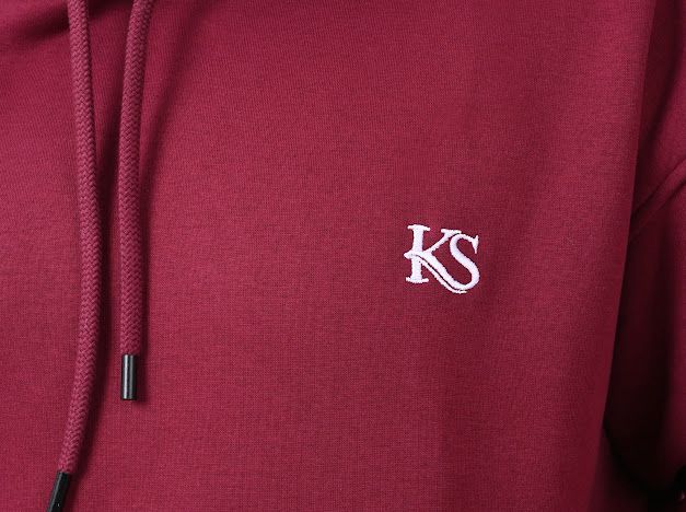 Oversize Hoodie Burgundy