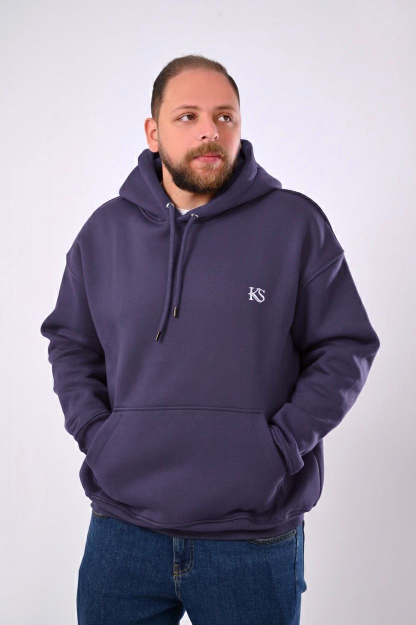 Oversize Hoodie Dark Grey